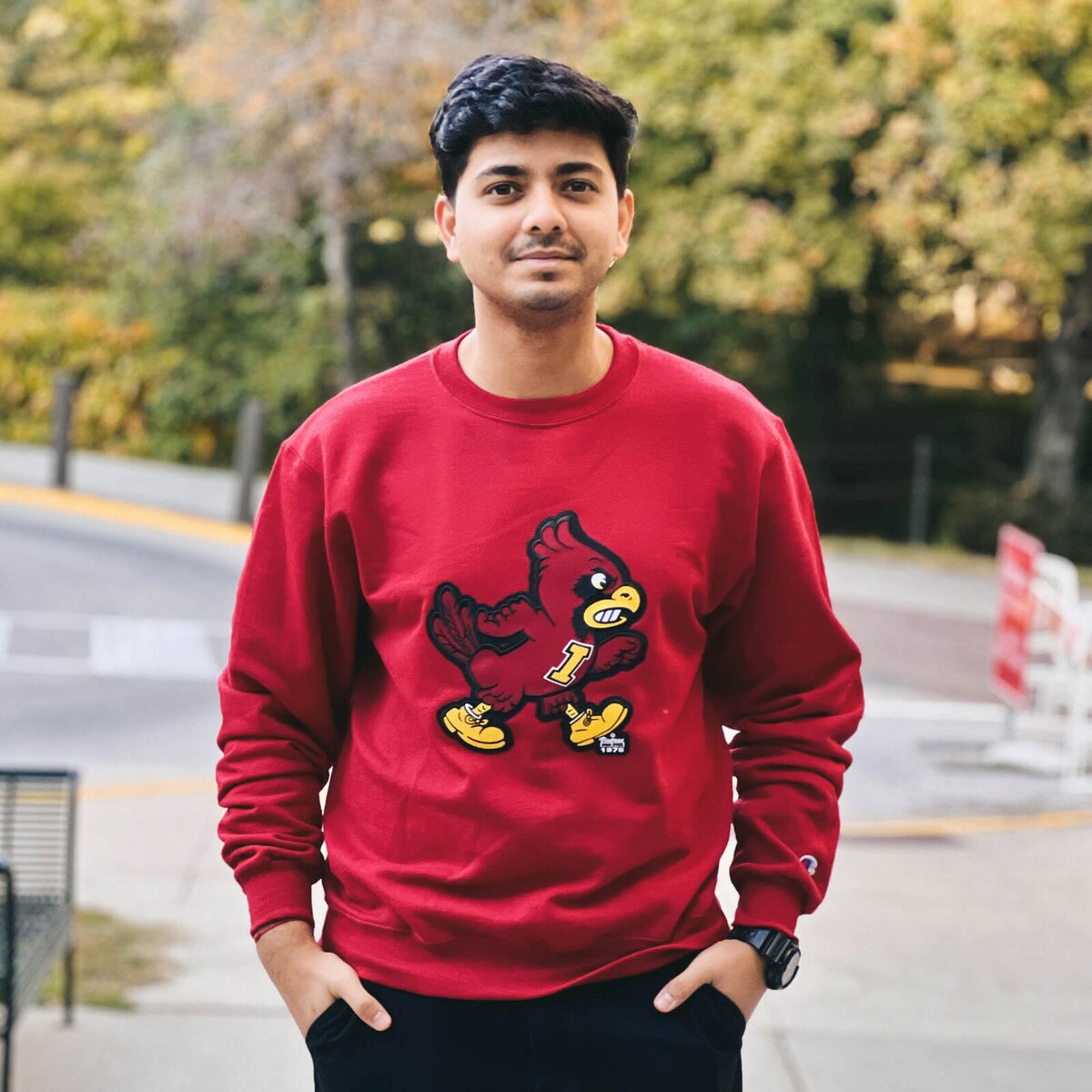 Champion® Walking Cy Crewneck Sweatshirt